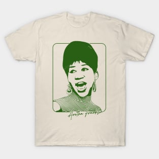 Aretha Franklin /// Retro Soul Fan Design T-Shirt